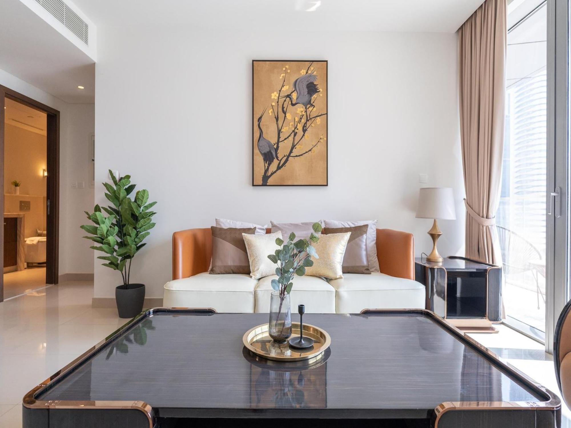 Luxurious Stylish Apartments Across Dubai Mall Burj Khalifa City Views المظهر الخارجي الصورة