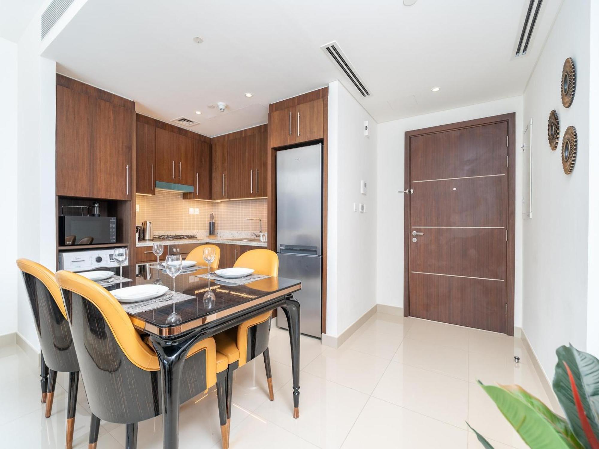 Luxurious Stylish Apartments Across Dubai Mall Burj Khalifa City Views المظهر الخارجي الصورة