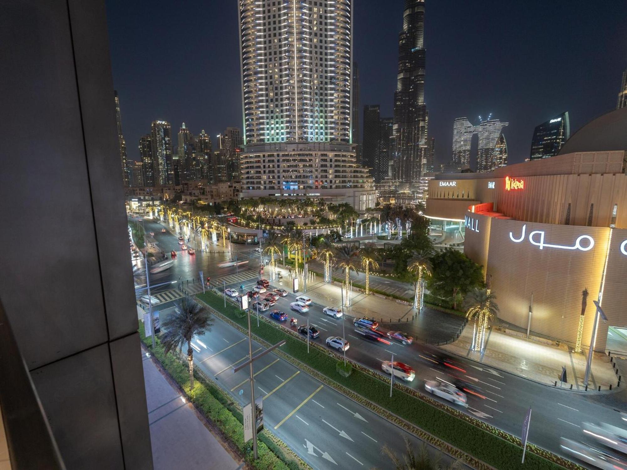 Luxurious Stylish Apartments Across Dubai Mall Burj Khalifa City Views المظهر الخارجي الصورة